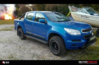 HOLDEN COLORADO ANZA MATTE BLACK WITH ANTHRACITE RING